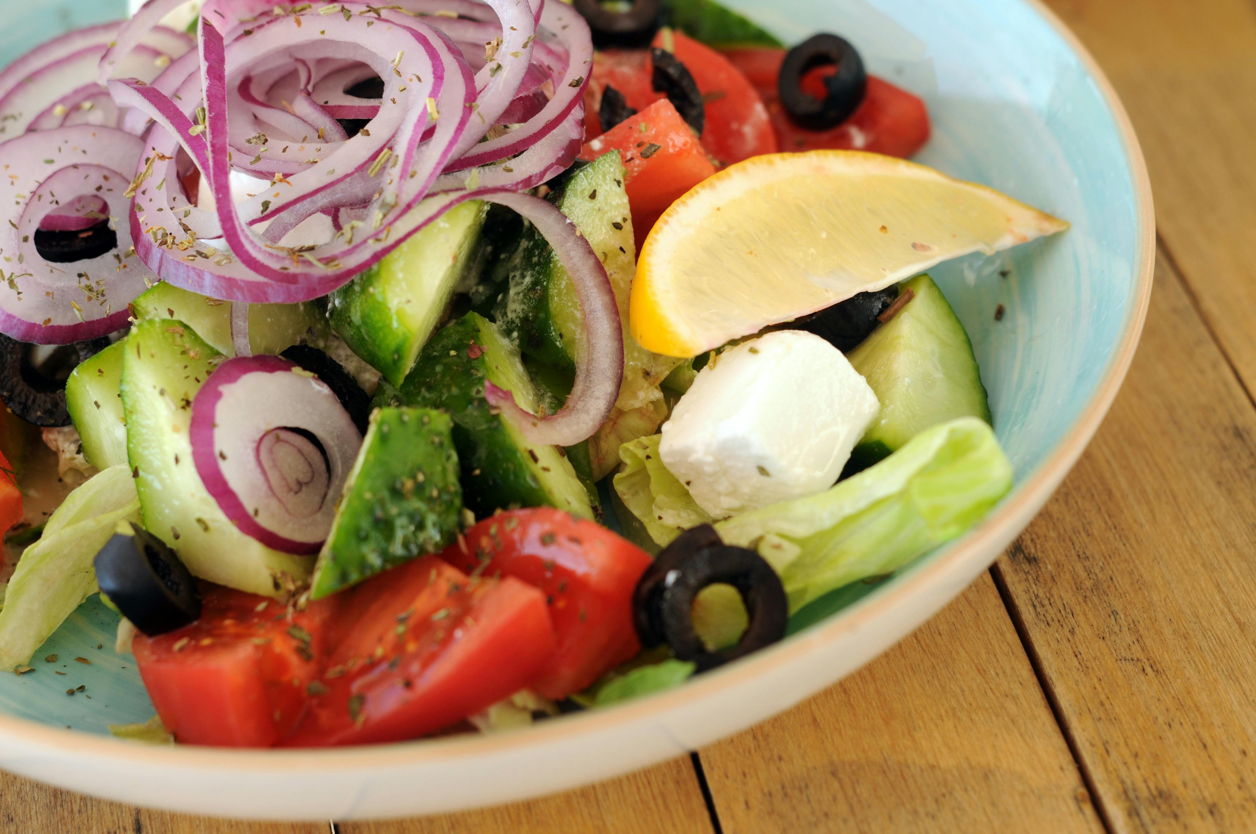 Salades at Les Arcades in Nice Port